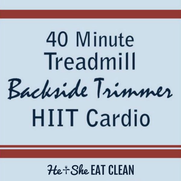 Backside Trimmer Treadmill HIIT Square