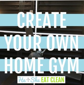 text reads create your own home gym