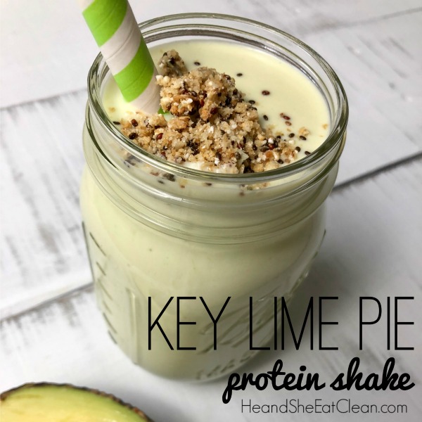 Key Lime Protein Shake for Breakfast