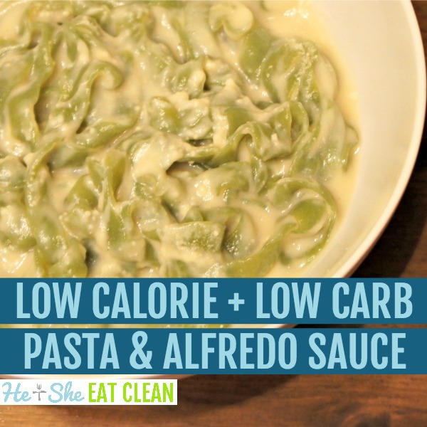 Healthy Alfredo Sauce With Fettuccine Noodles