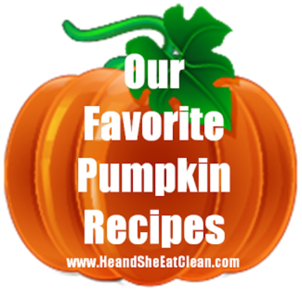clipart pumpkin with text that reads our favorite pumpkin recipes
