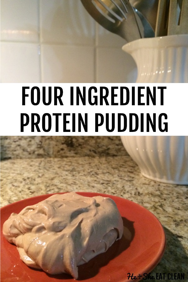 four ingredient protein pudding