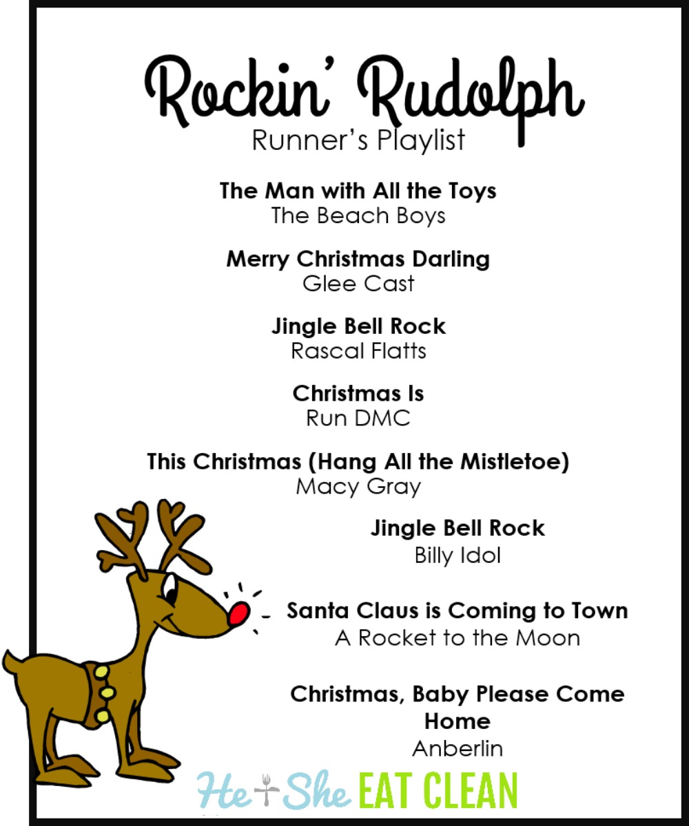 rockin ruldolph runner's playlist