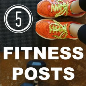text reads 5 fitness posts