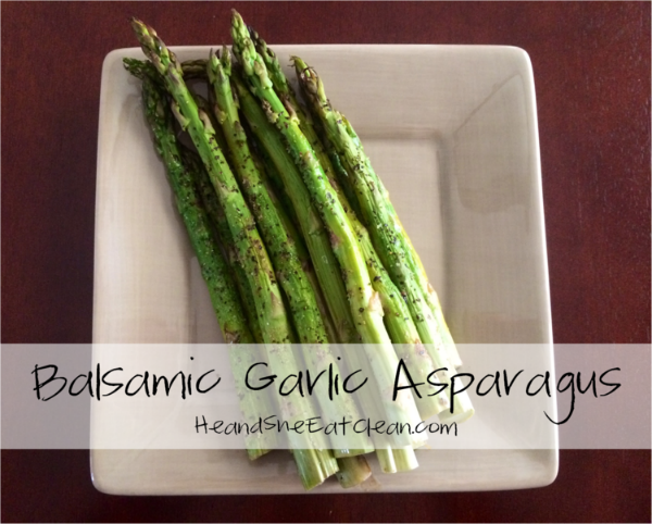 Balsamic Garlic Asparagus