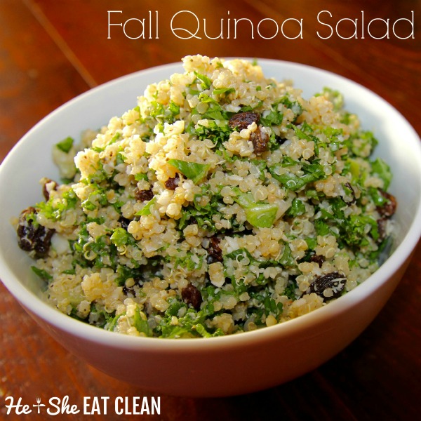 fall quinoa salad