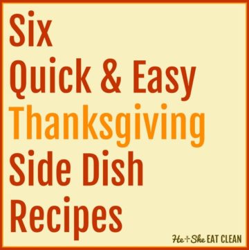 Six Quick & Easy Thanksgiving Side Dish Recipes