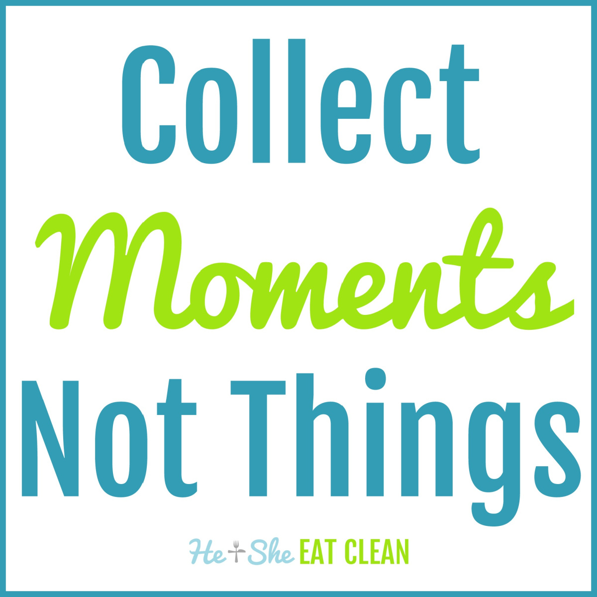 text reads collect moments not things
