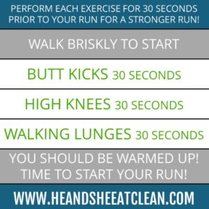 cardio warm-up for runners