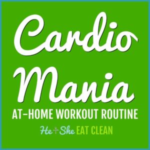 cardio mania workout listed