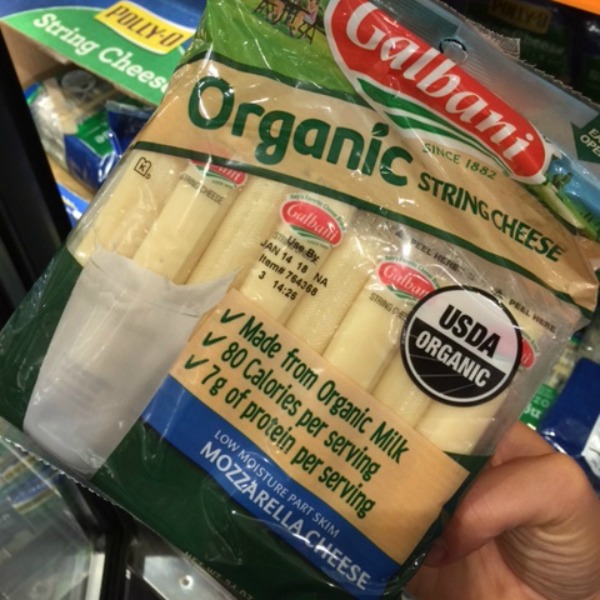 Galbani Organic String Cheese at Costco