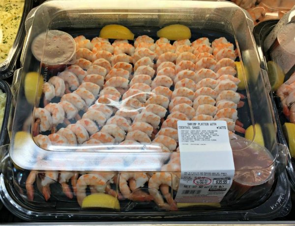 Shrimp Platter from Costco (serves 20-24): $39.99