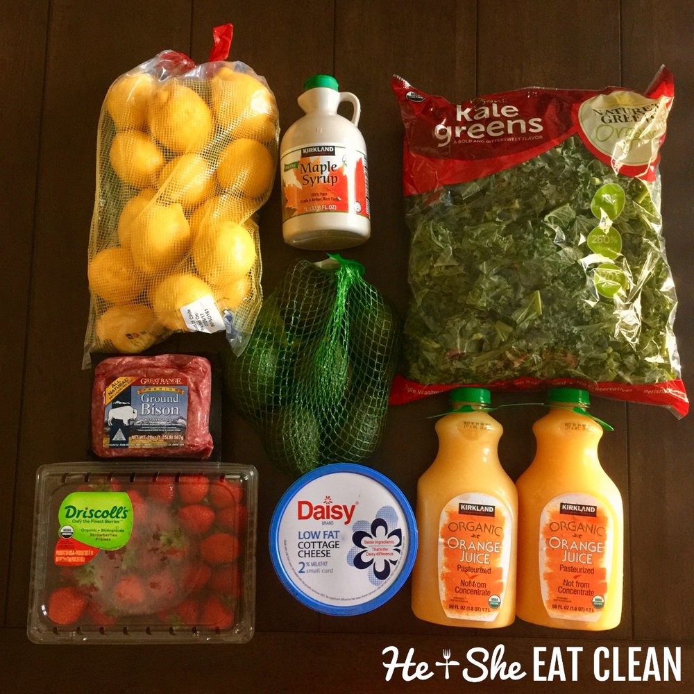  Clean eating grocery shopping at Costco 