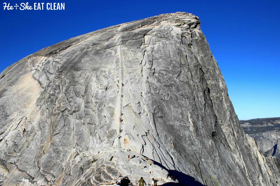  Climbing Half Dome in Yosemite National Park | He and She Eat Clean 