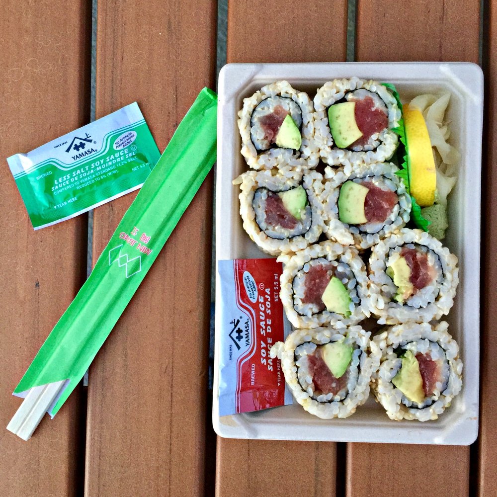  Whole Foods Brown Rice Avocado Sushi 