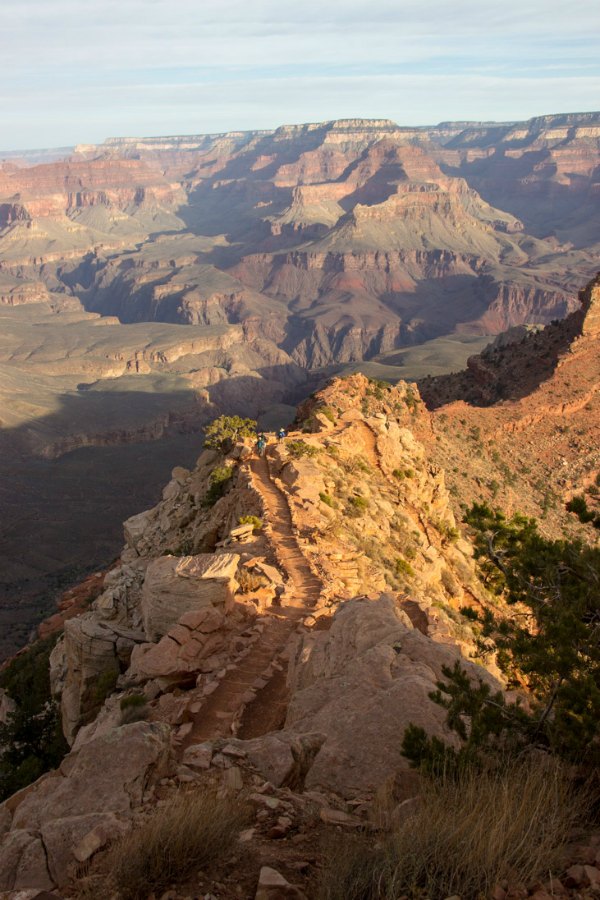 trail on the Grand Canyon