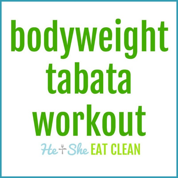 Bodyweight Tabata Workout square image