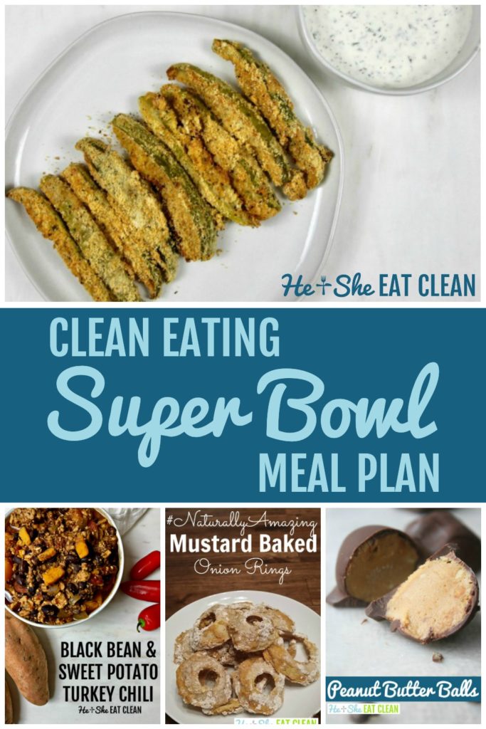 Clean Eating Super Bowl Meal Plan