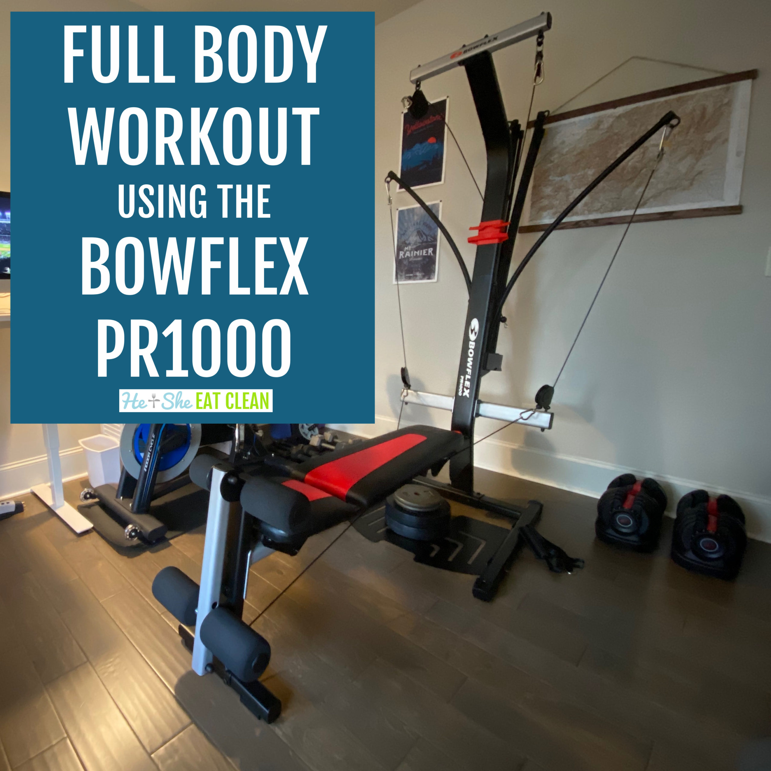 15 Minute Bowflex Pr1000 Workout Video for Fat Body