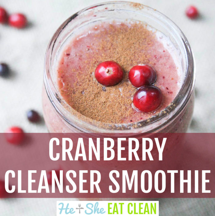 Cranberry Cleanser Smoothie